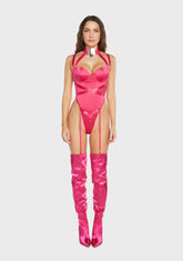 Pink Keep It Locked Teddy