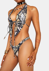 Abstract Butterfly Farida Bikini Bottoms