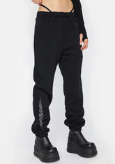 LH Tattoo Rhinestone Sweatpants
