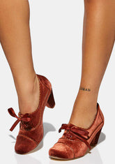 Madison Velvet Heels