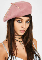True Wish Jeweled Beret