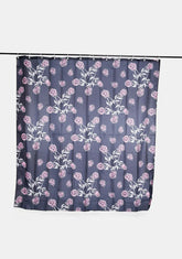 Rosegram Pentagram Shower Curtain
