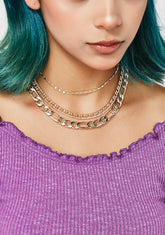 Keep Me Chained Layered Necklace