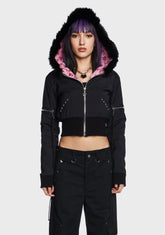 Toxic Cropped Jacket