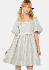 Astra Jacquard Mini Dress