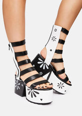 Imperfections Platform Sandals