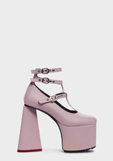 No Excuses Platform Heels