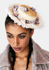 Rabbit Loves You Straw Hat