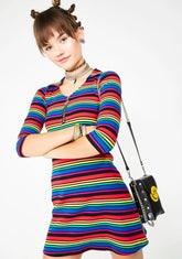 La Vida Loca Striped Dress