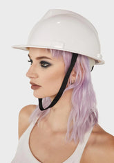 White Hard Hat