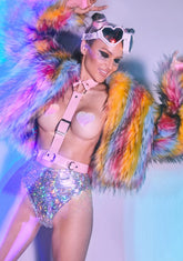 Smarties Party Pastel Multicolor Glitter I Heart U Pasties