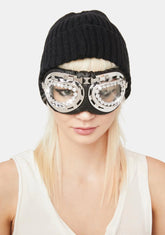Ink Ski Delight Beanie Goggles