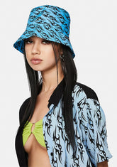 Blue Tattoo Love Bucket Hat