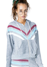 Tri Stripe Milk Run Hoodie