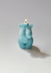 Baby Blue Queen Body Candle