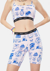 Lavender Flash Shorts