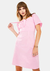 Pink Ladies Mini Dress