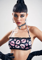 Kiss And Tell Halter Bra