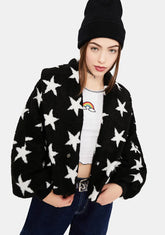 Warm Wishes Fleece Bomber Jacket