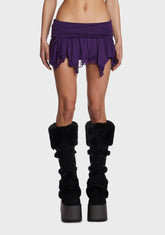 Tales Of Fantasy Mini Skirt - Purple