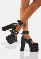 Automatic Platform Heels