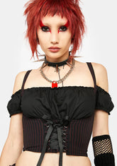 Purge The Poison Underbust Corset Top