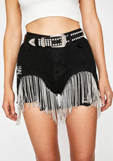 Rowdy Rodeo Fringe Shorts