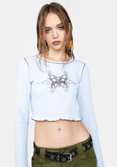 Let 'Em Wonder Crop Top