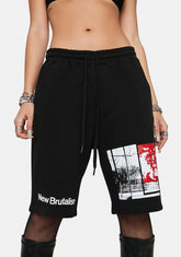 New Brutalism Stadium Shorts