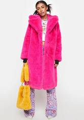 Savannah Faux Fur Coat