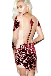 Vienna Mini Dress - Purple