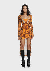 Sunset Spiritual Glam Dress Set