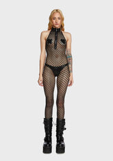 Sleepless Fever Zip Bodystocking