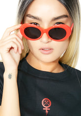 Cherry Nevermind Sunglasses