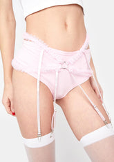 Don't Call Me Angel Garter Belt