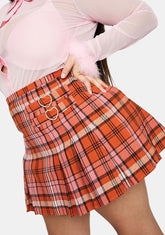 Real Everlasting Love Plaid Skirt