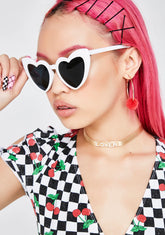 Ice Love Me Heart Sunglasses