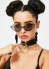 Shooting Daggers Cat Eye Sunglasses