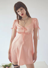 Peach Spread The Love Babydoll Dress