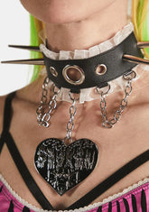 Love Hurtz Spiked Choker