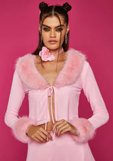 Sweet Like Sugar Crop Cardigan