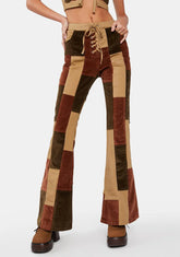 Struck By Wonder Patchwork Pants