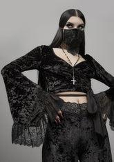 Abandon All Hope Bell Sleeve Top