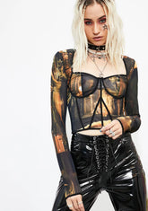 Evil Underworld Corset Top