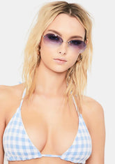 Blue Majestic Sunglasses