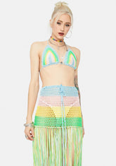 Blissful Dancing Crochet Fringe Set