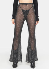 Sparkle Sequin Mesh Flares