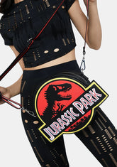 Jurassic Park Logo Crossbody Bag