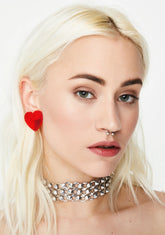 Honeymoon Heart Earrings