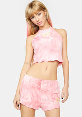 Overnight Influencer Shorts Set